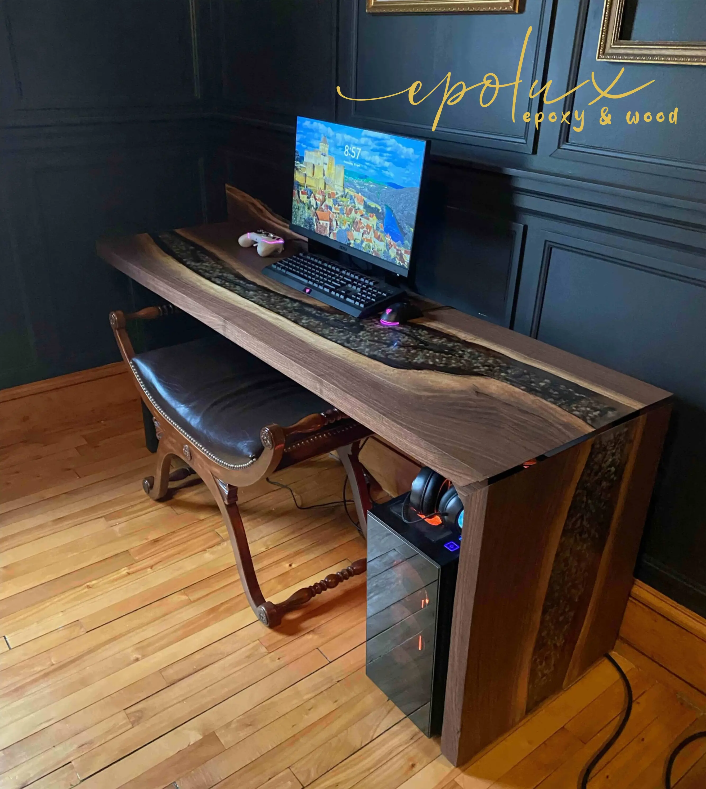 Walnut Desk 120