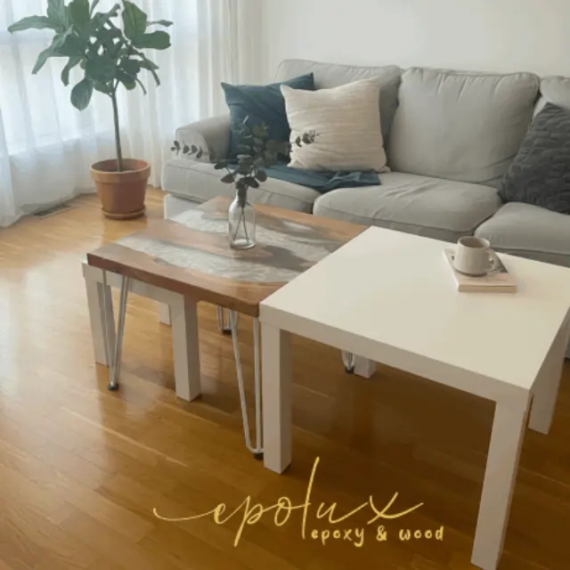 Cherry Pearl Epoxy Club Table